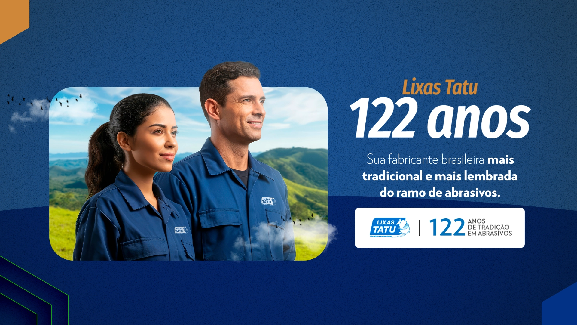 Parabéns Lixas Tatu – 122 anos de Tradição em Abrasivos.