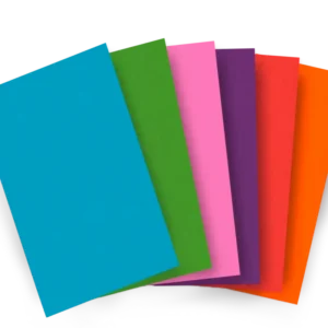 Folhas de Lixa para Unha Colorida